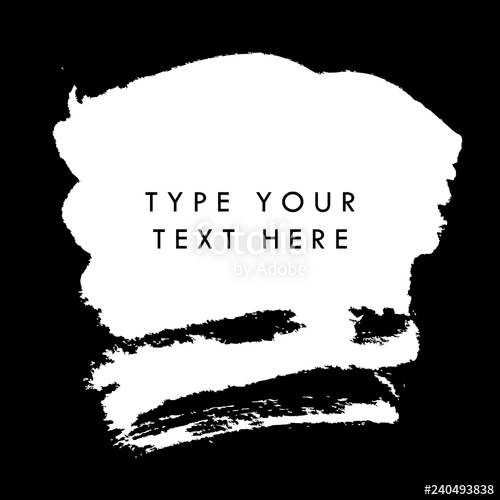 500x500 Black And White Vector Template Background For Presentation