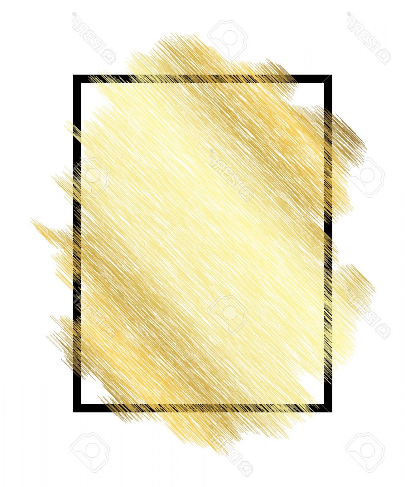 Photostock Vector Gold Metall Texture Black Frame Golden Color 1299x1560 Photostock Vector Gold Metall Texture Black Frame Golden Color