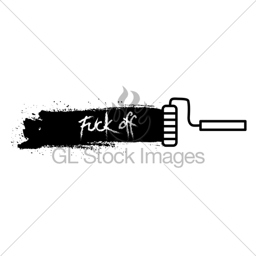 Vector Black Paint, Brush Stroke, Brush, Line Or Texture Gl 500x500 Vector Black Paint, Brush Stroke, Brush, Line Or Texture Gl