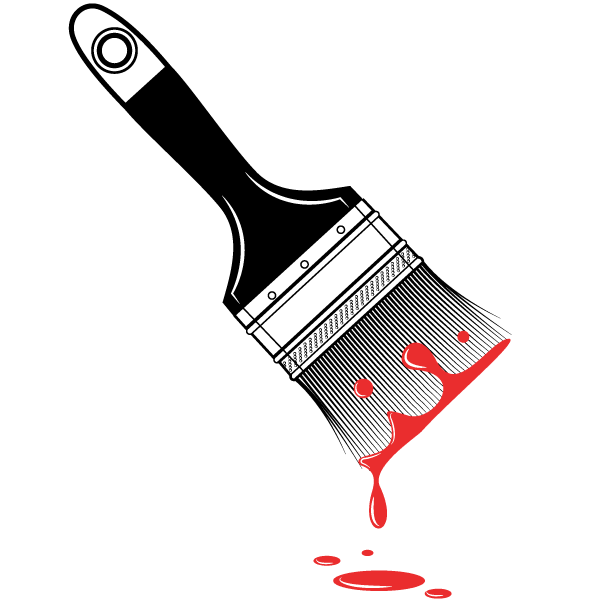 600x600 Paint Brush Vector Illustrator