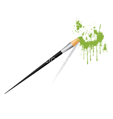 Artist Brush Vector Images 380x400 Artist Brush Vector Images