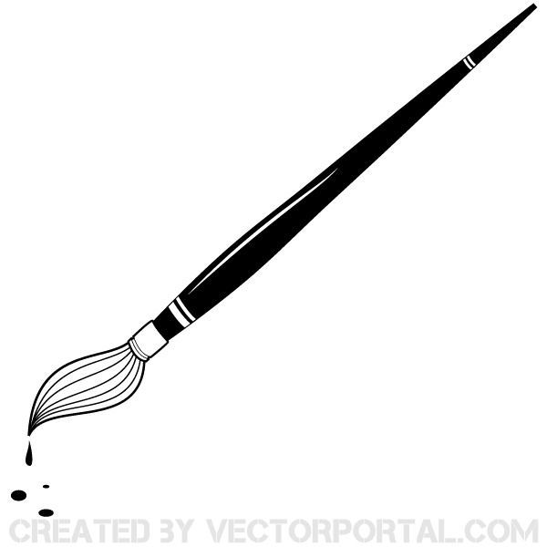 Paint Brush Vector Image Design Paintbrush Tattoo, Brush 600x600 Paint Brush Vector Image Design Paintbrush Tattoo, Brush