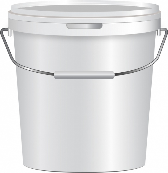 Paint Plastic With Metal Handle Free Vector In Adobe Illustrator 585x600 Paint Plastic With Metal Handle Free Vector In Adobe Illustrator