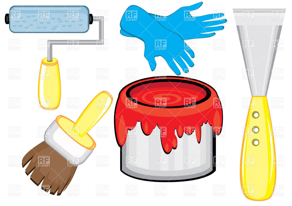 1200x848 House Painter's Tools