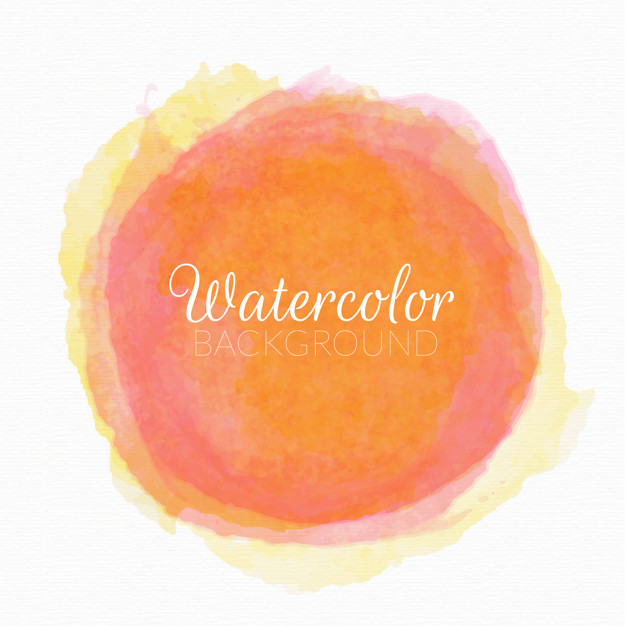 626x626 Hand Painted Watercolor Circle Vector Vector Free Download