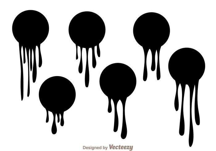 700x490 Black Paint Drip Vectors