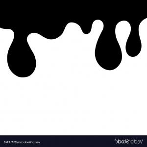 300x300 Current Black Paint Dripping A Substance Vector Cultracing