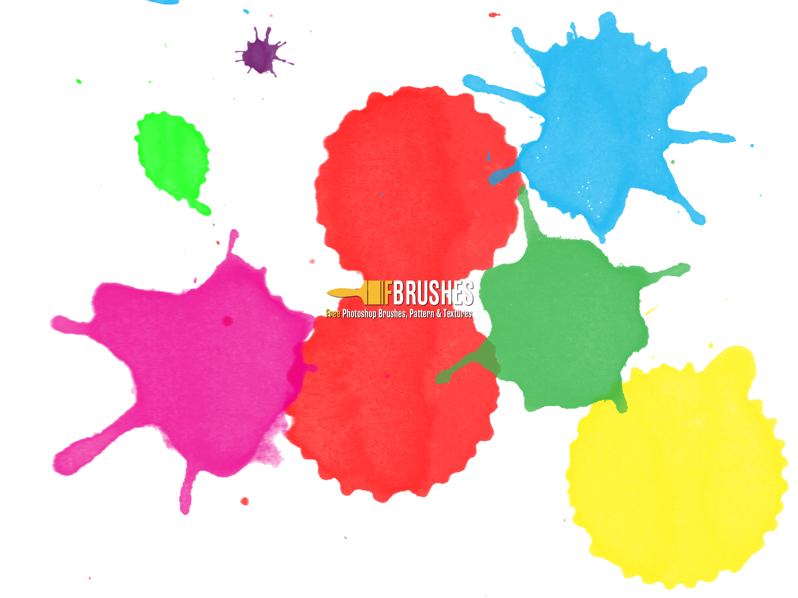 1600x1200 Paint Drops