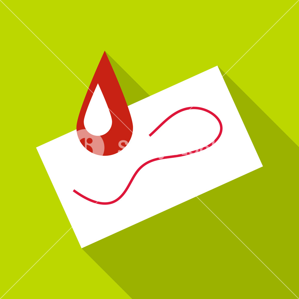 1000x1000 Paint Drop Icon Flat Illustration Of Paint Drop Vector Icon