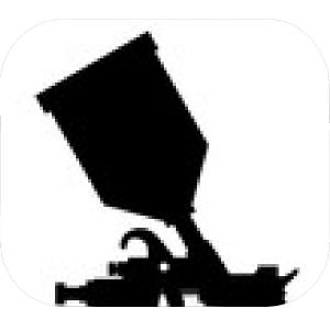 300x300 Photostock Vector Spray Gun Isolated On Blue Background Vector