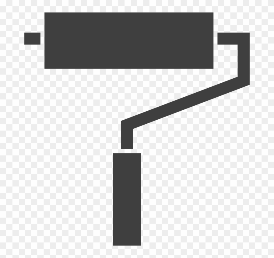 880x830 Paint Rollers Paintbrush Watercolor Painting Drawing