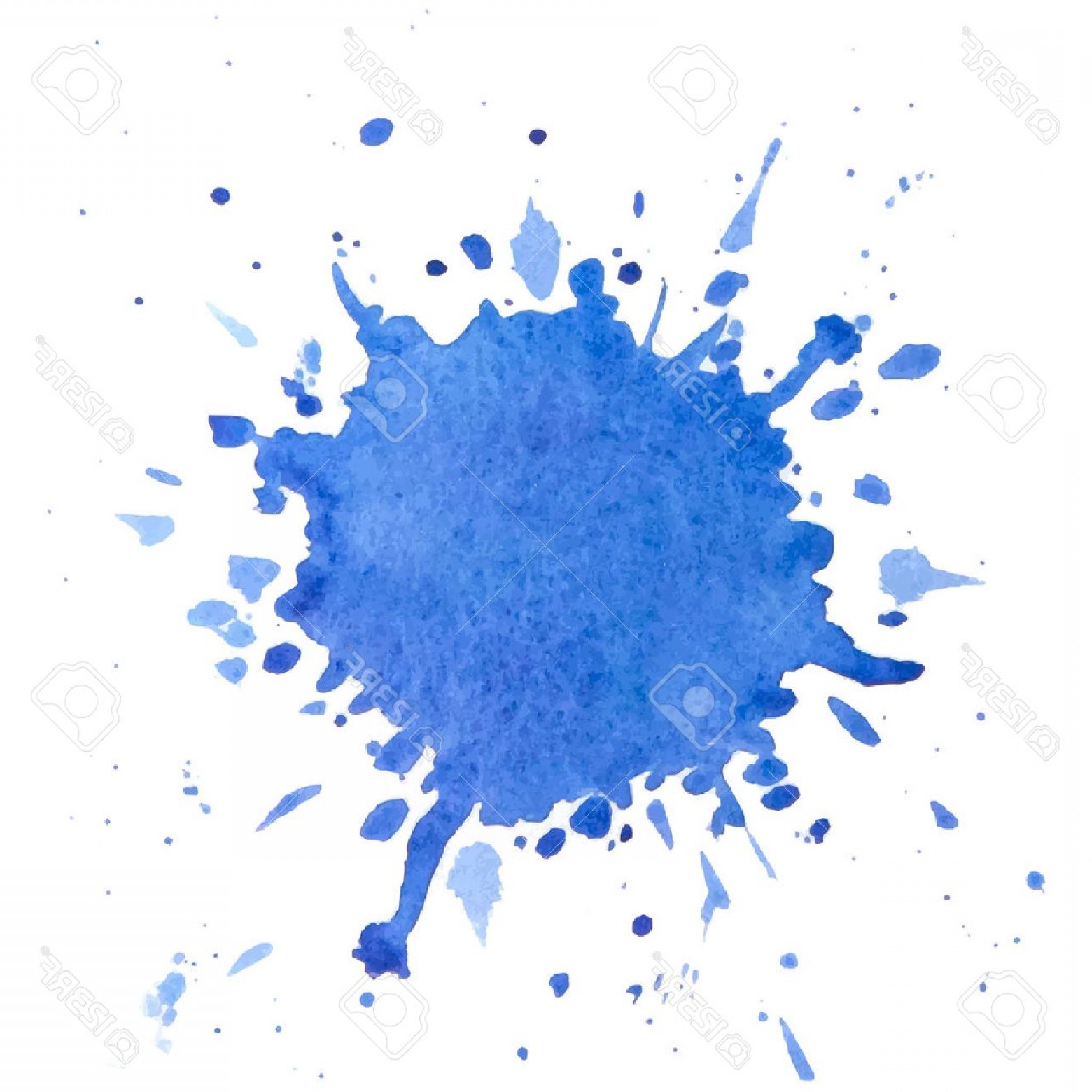 Photostock Vector Paint Splash Vector Watercolor Design Element 1560x1560 Photostock Vector Paint Splash Vector Watercolor Design Element