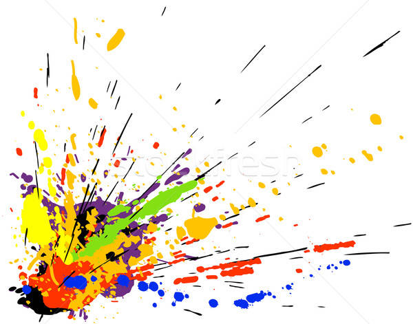 Paint Splatter Vector Illustration Robert Adrian Hillman 600x471 Paint Splatter Vector Illustration Robert Adrian Hillman