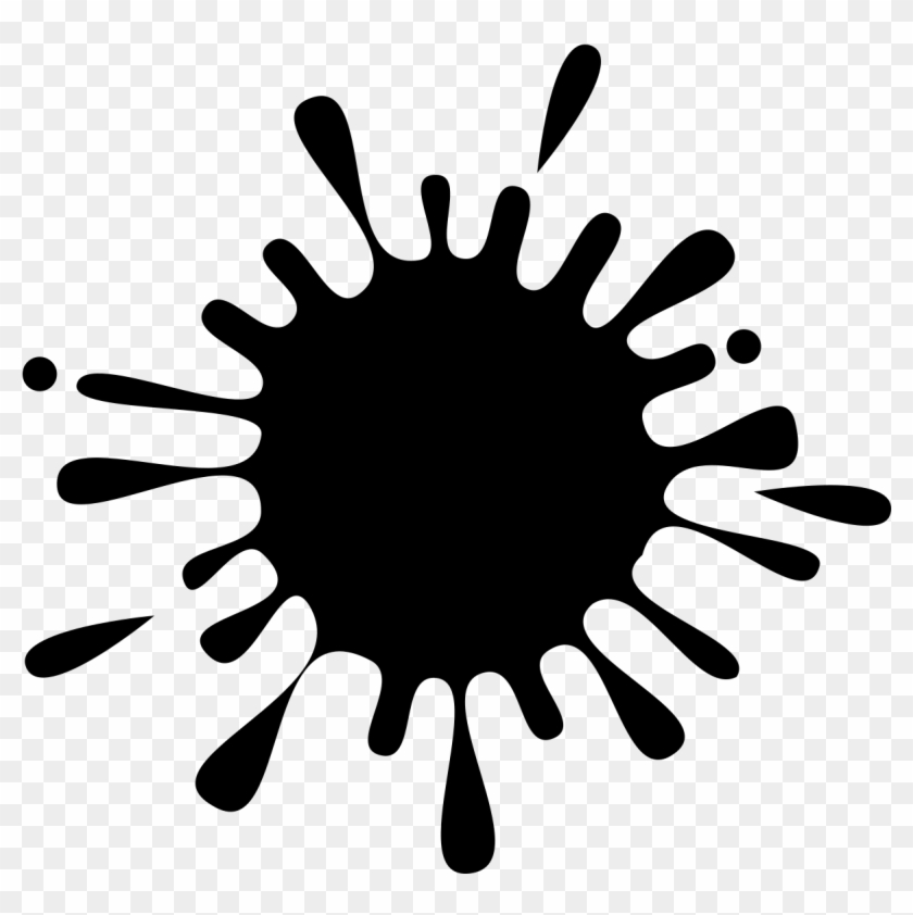 Splatter Clipart Spilt Ink 840x842 Splatter Clipart Spilt Ink