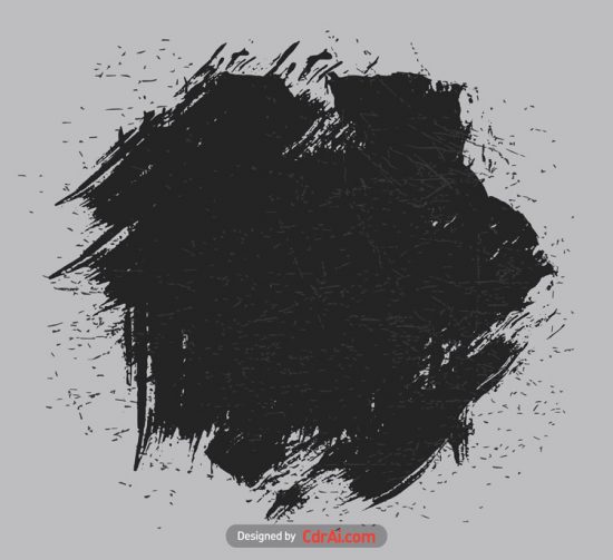 550x503 Vector Black Ink Splats Free Vector Download