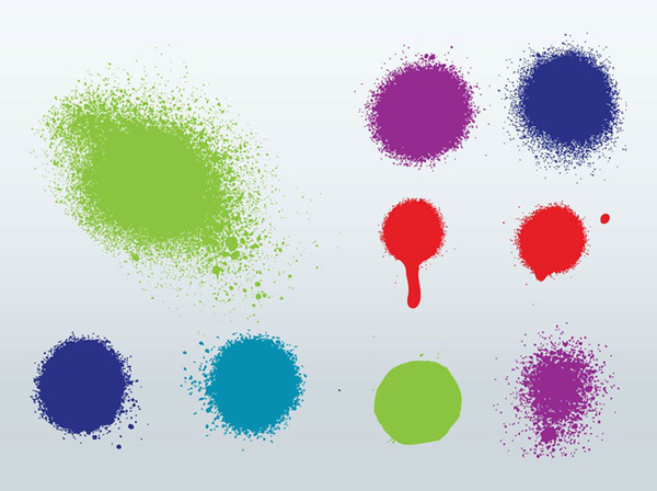 paint splatter brushes illustrator free download