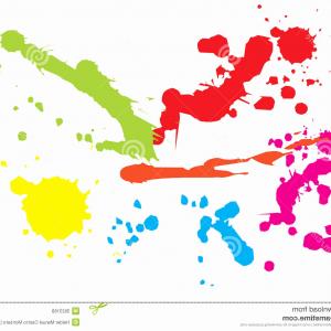 300x300 Grunge Blots Banner Black Paint Splatter Vector Clipart Studiogrfx