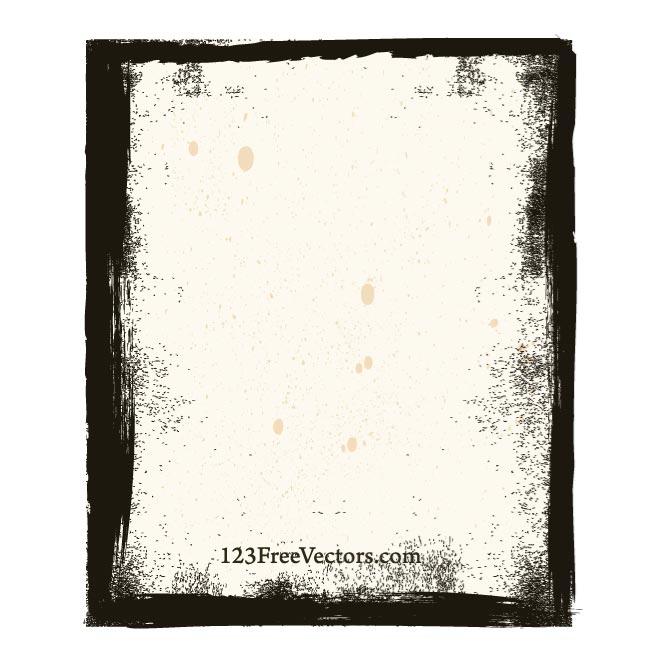 660x660 Paper With Paint Splatter Vector