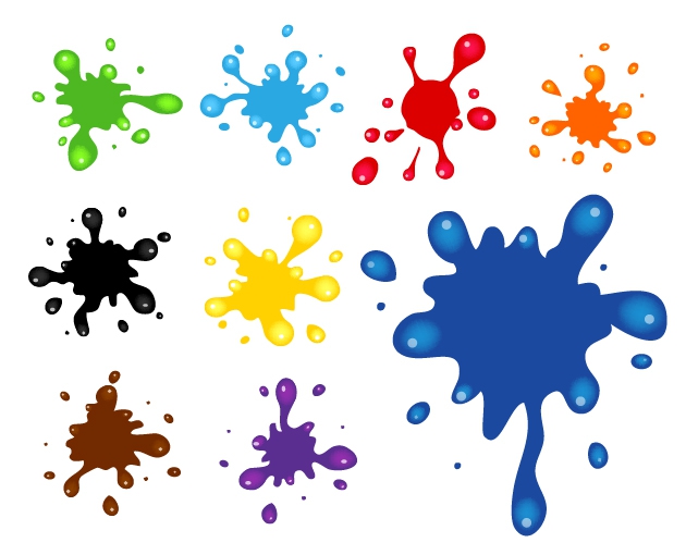 Paint Splotch Vector at Collection of Paint Splotch Vector free for personal use