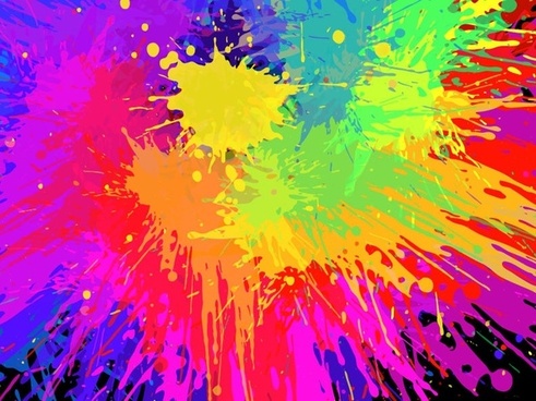 491x368 Splatter Free Vector Download