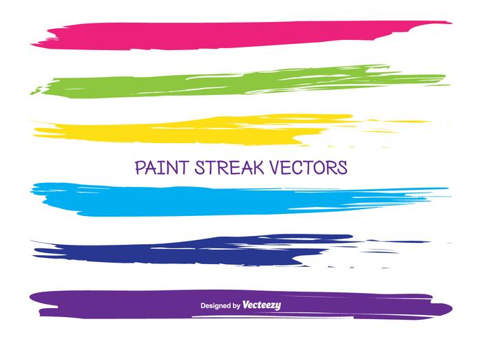 700x490 Paint Streak Vectors