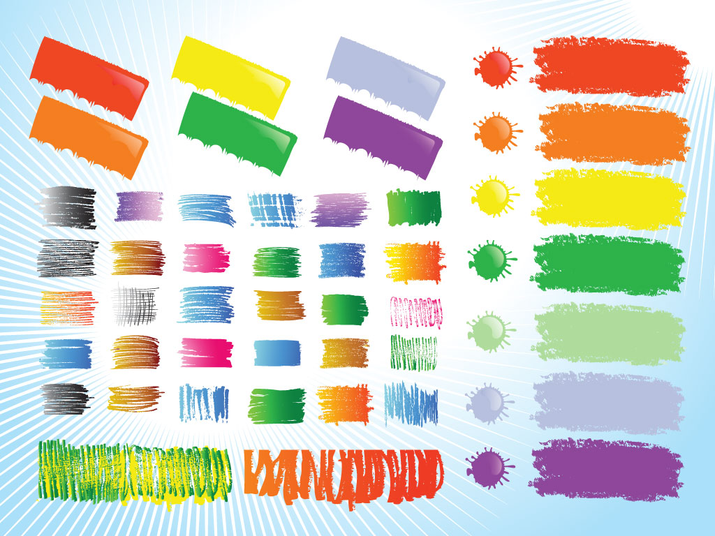 1024x768 Paint Swatches