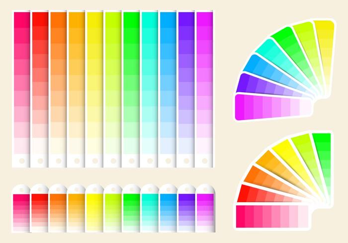 700x490 Color Swatches Vector