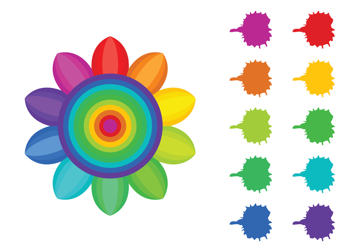 700x490 Color Swatches Vectors