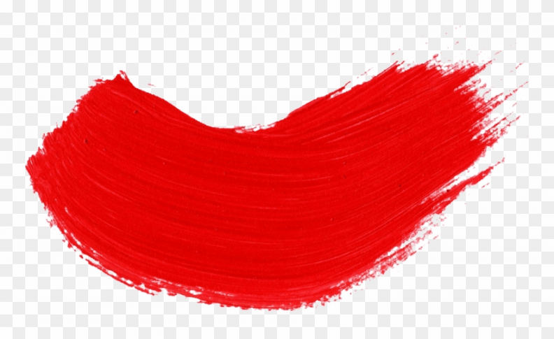 792x485 Vector Paintbrush Swipe Red Paint Brush Stroke Png Clipart