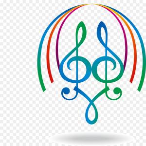 300x300 Abstract Music Note Vector Background Art Createmepink