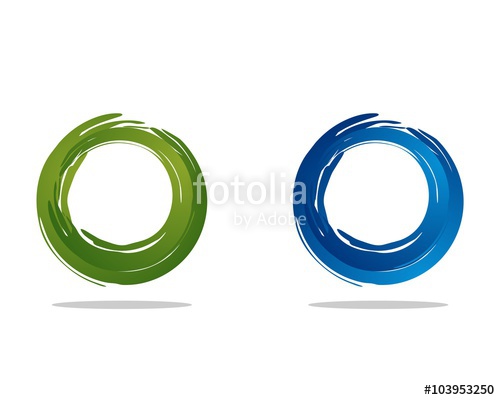 500x400 Circle Paint Brush Stock Image And Royalty Free Vector
