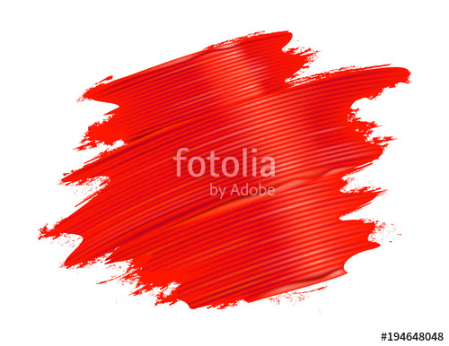 500x386 Red Brushstrokes Background Realistic Paint Texture Vector