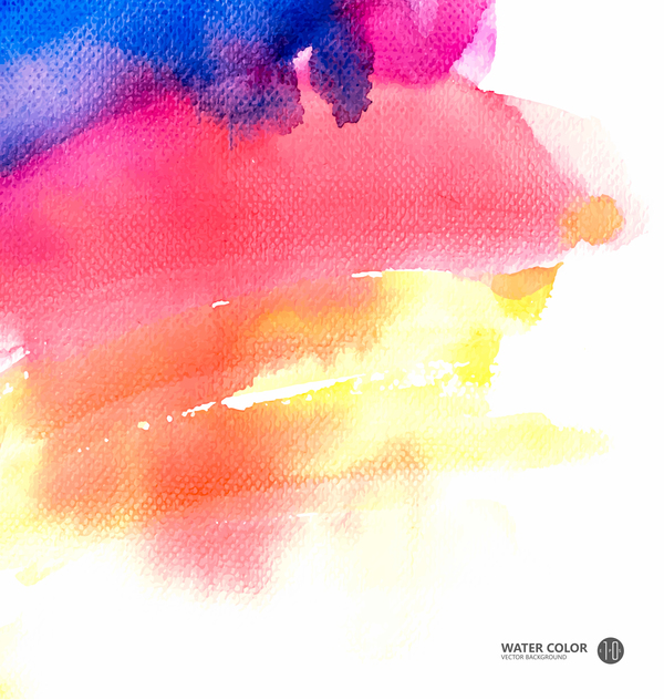 600x632 Water Color Paint Vector Background Free Download