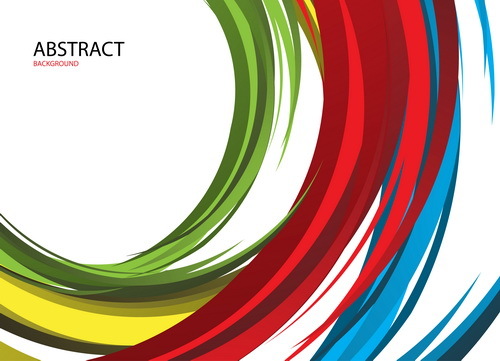 500x361 Colored Abstract Paint Background Vector Free Download