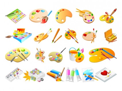 425x318 Paint Vector Free Vectors Ui Download