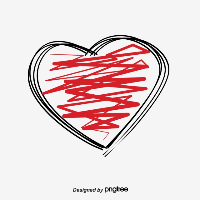 Painted Heart Vector