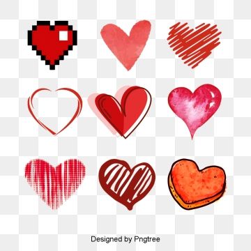 360x360 Vector Hand Drawn Heart, Heart Clipart, Vector, Hand