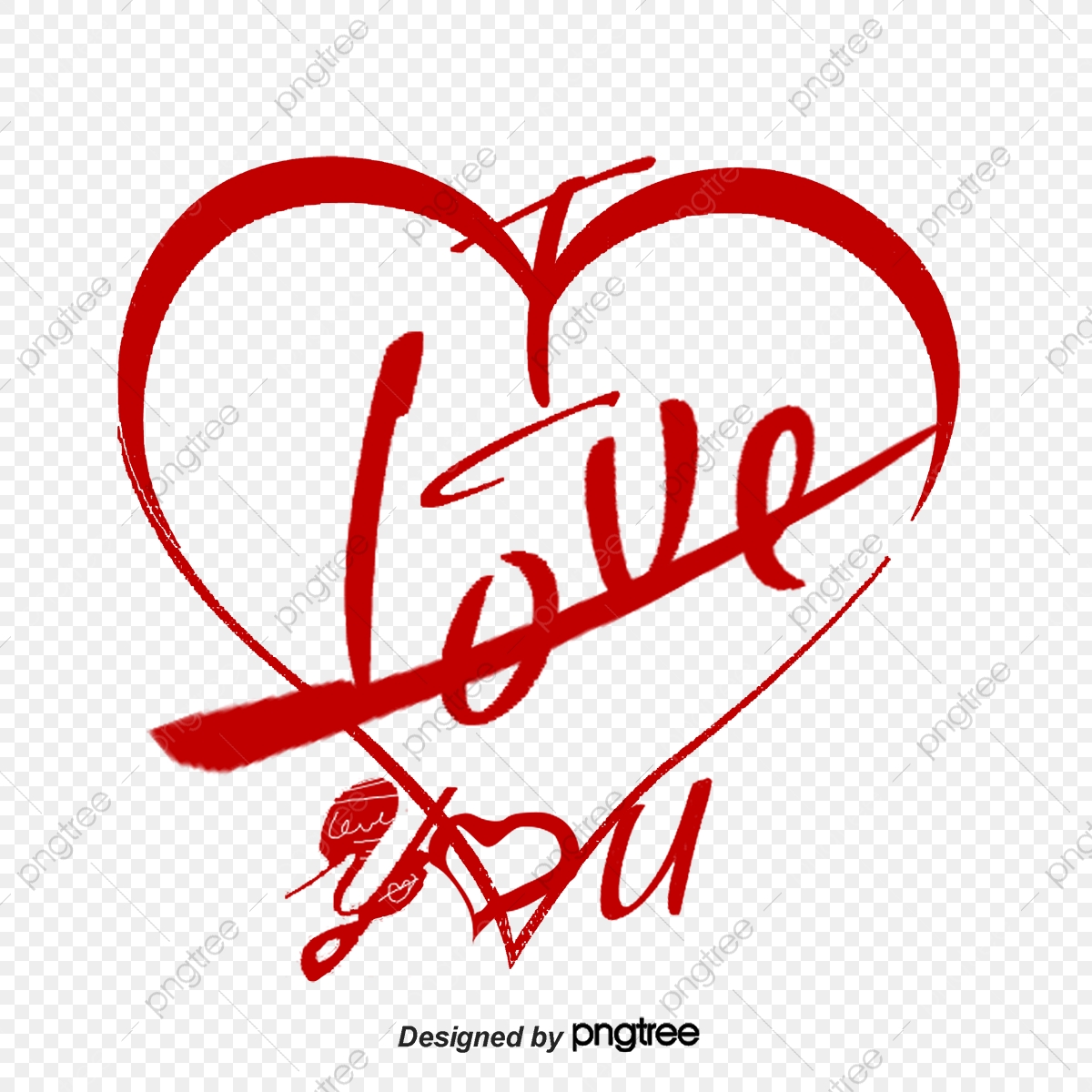 1200x1200 Vector English Hand Painted Heart, Vector, Hand Painted, Heart Png