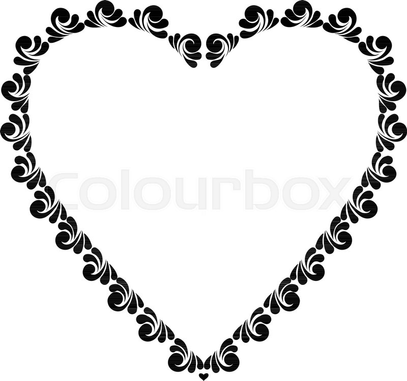 800x749 Vector Illustration Of Black Painted Stock Vector Colourbox