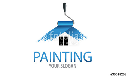 500x300 Painting Logo Stock Image And Royalty Free Vector