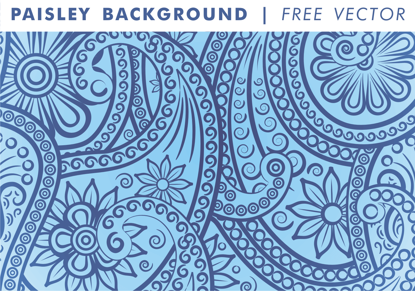 1400x980 Paisley Background Free Vector Art