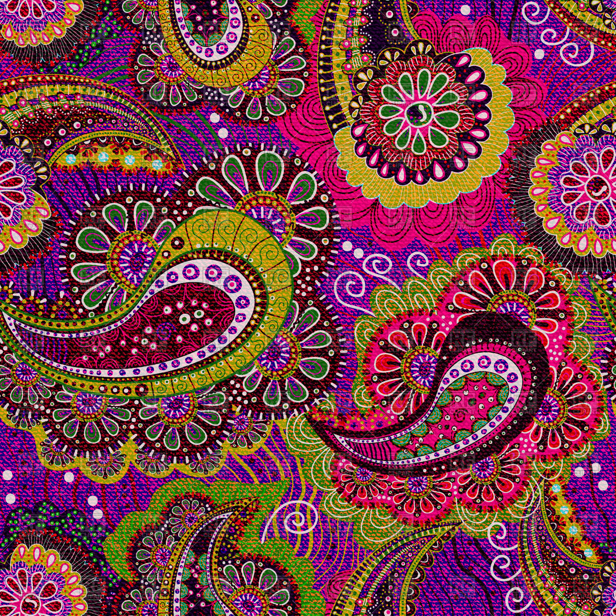 Paisley Pattern Vector Free at Vectorified.com | Collection of Paisley ...