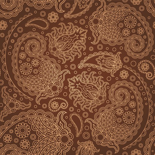 Paisley Pattern Vector Free at Vectorified.com | Collection of Paisley ...