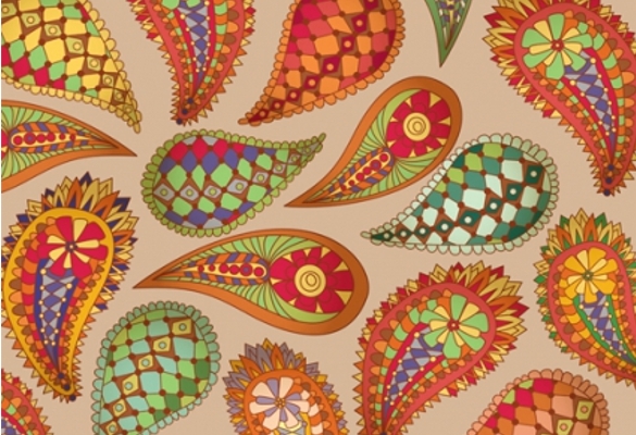 585x400 Paisley Patterns