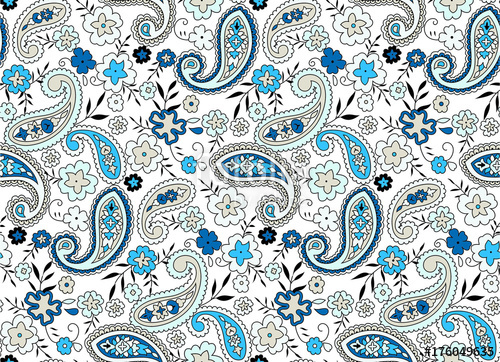 500x362 Traditional Indian Paisley Pattern Stock Image And Royalty Free