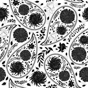 300x300 Paisley Background Vol Free Vector Hoodamathrun