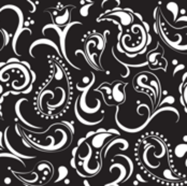 600x597 Huge Collection Of 'paisley Print Clipart' Download More Than