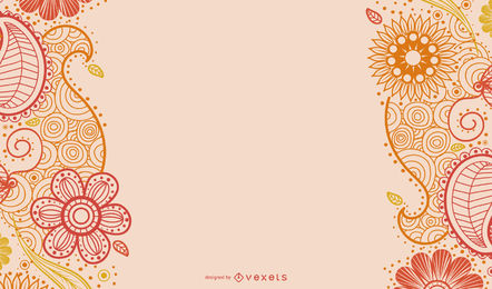 442x260 Paisley Vector Graphics To Download