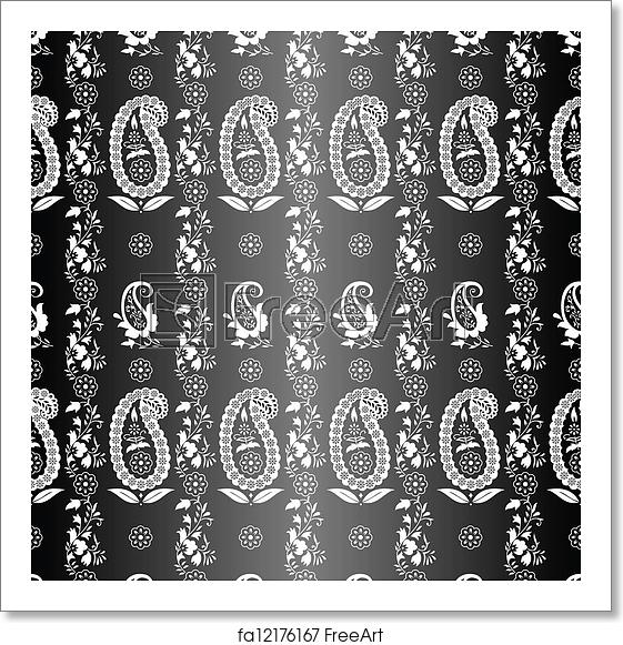 561x581 Free Art Print Of Paisley Background Paisley Vector Background