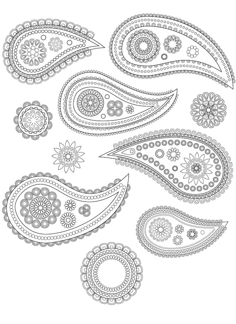 800x1100 Paisley Elements Vector Paisley Paisley, Free Vector Graphics